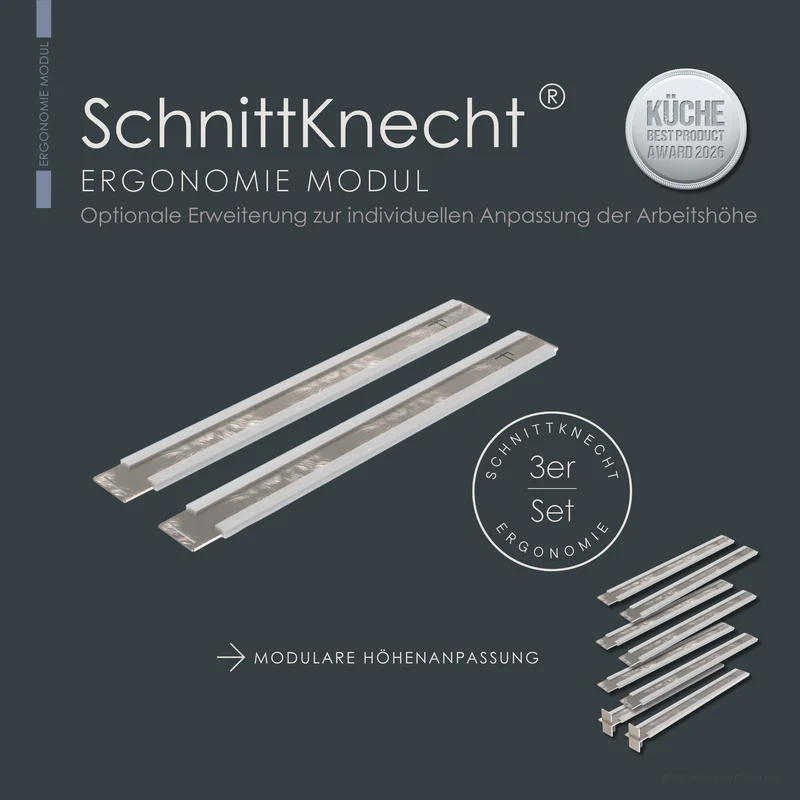 SchnittKnecht® Ergonomie Modul – 3 Höhenstufen