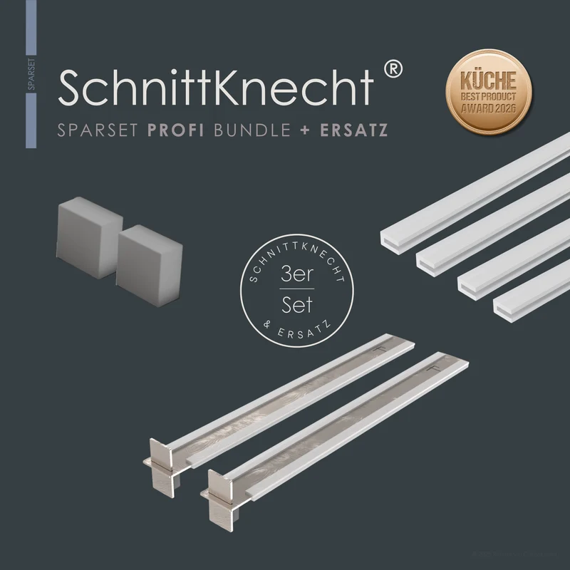 SchnittKnecht® Bundle Profi + Ersatz Sparset