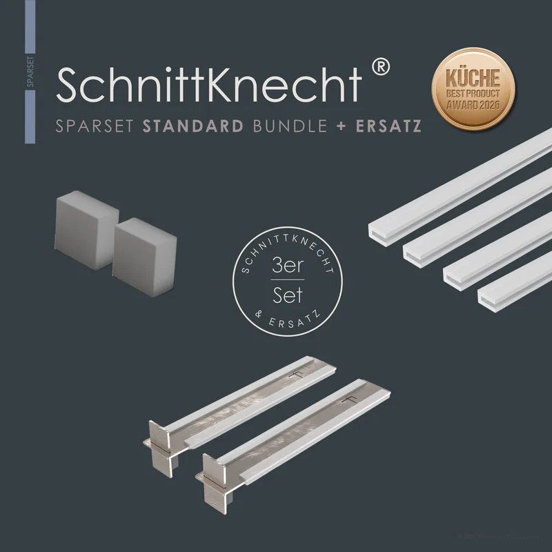 SchnittKnecht® Bundle Standard + Ersatz Sparset